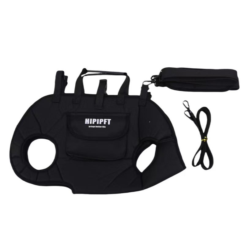 LEIAO Black XL pet carrier white background