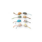 Feather Mouse Cat Toys for Indoor Play product on pure white background by Kivora Pets