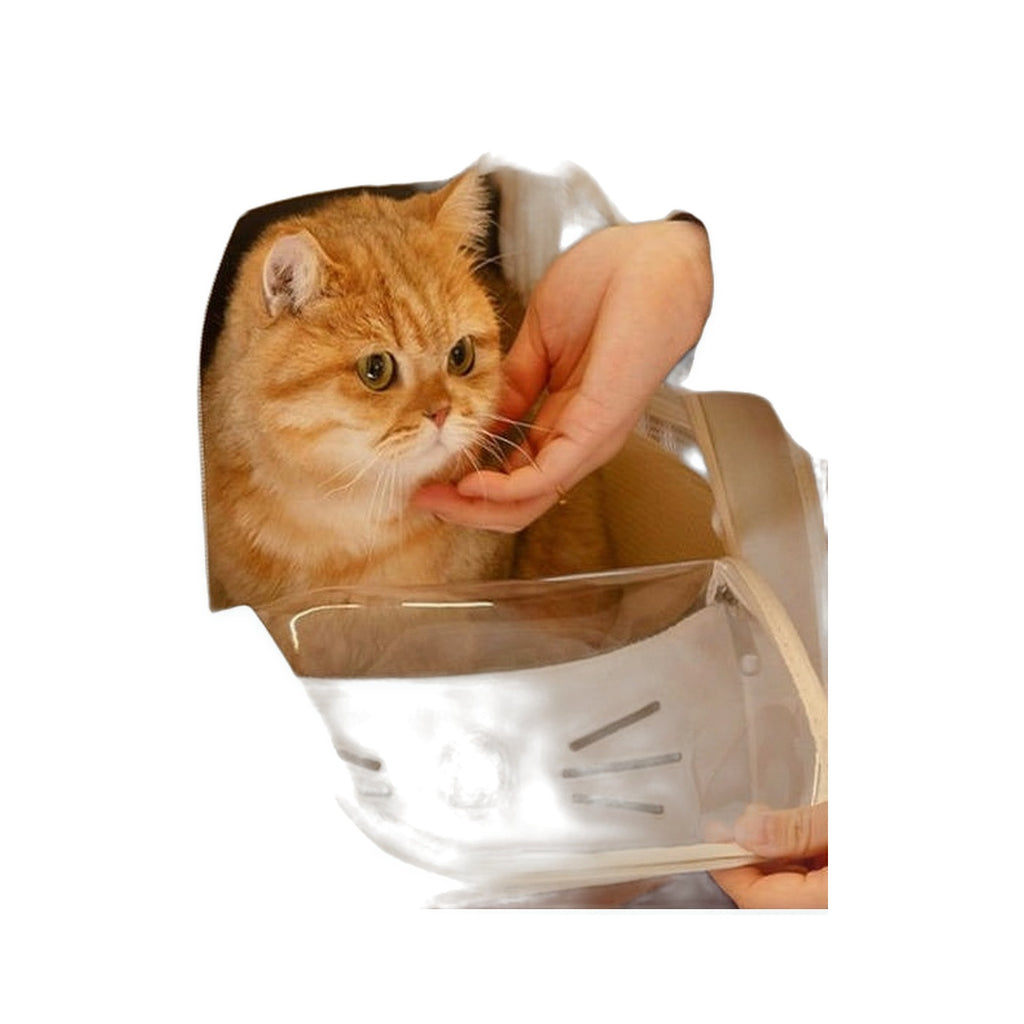 Foldable Cat & Small Dog Backpack Carrier clean white-background product image by Kivora Pets