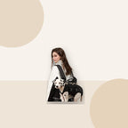 Hands-Free Front Dog Carrier Backpack minimal lifestyle product image by Kivora Pets